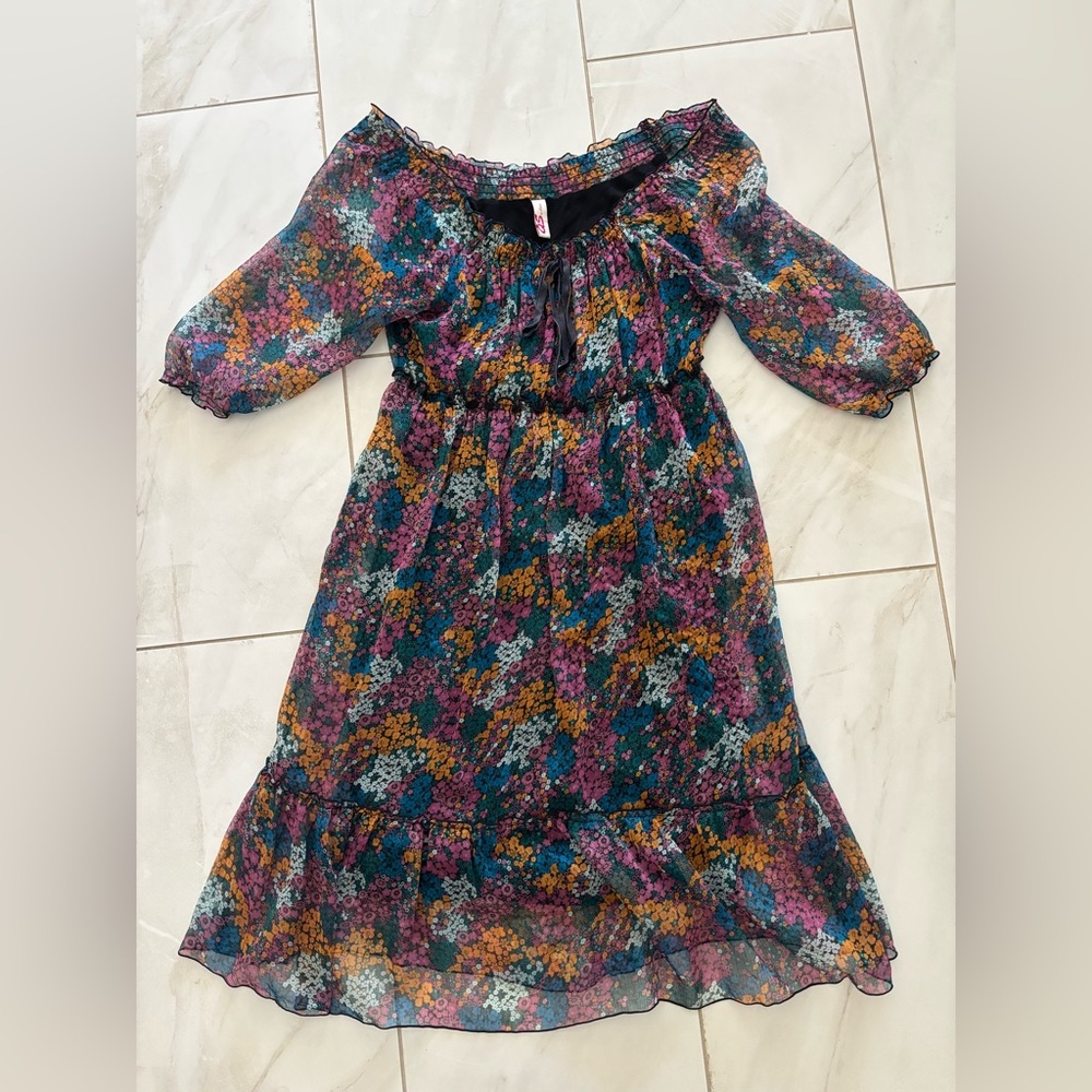 St. Oliver Floral Midi Dress